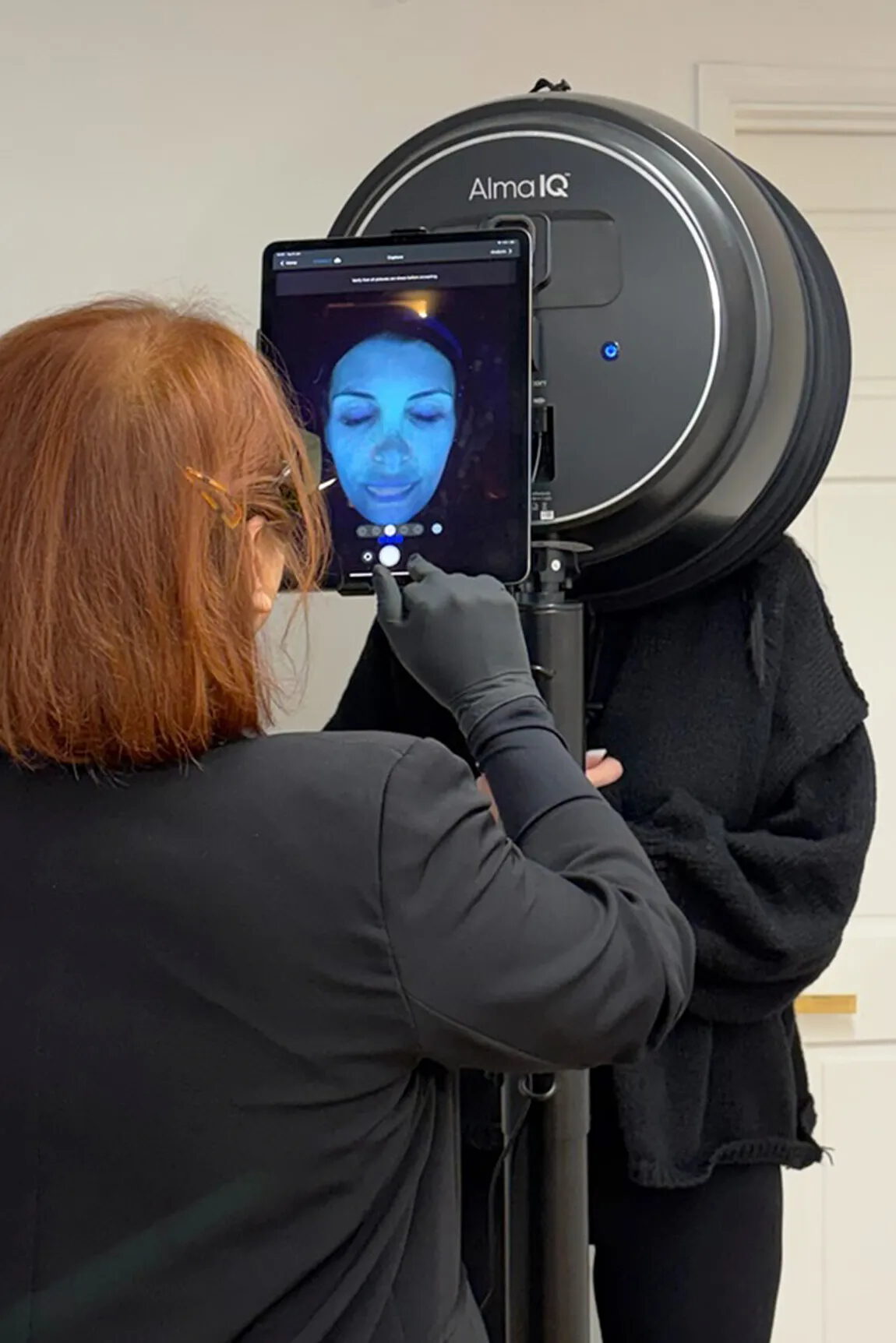 Acne treatment consultation at a medical aesthetics skin clinic